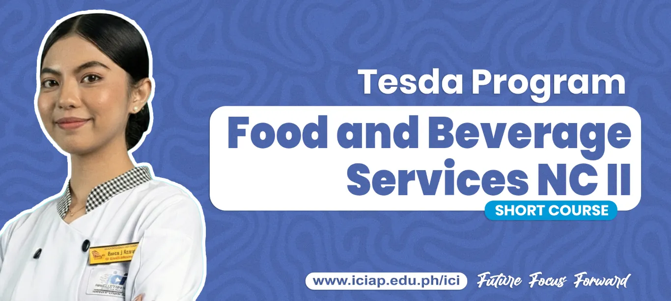 FOOD AND BEVERAGE SERVICES NC II