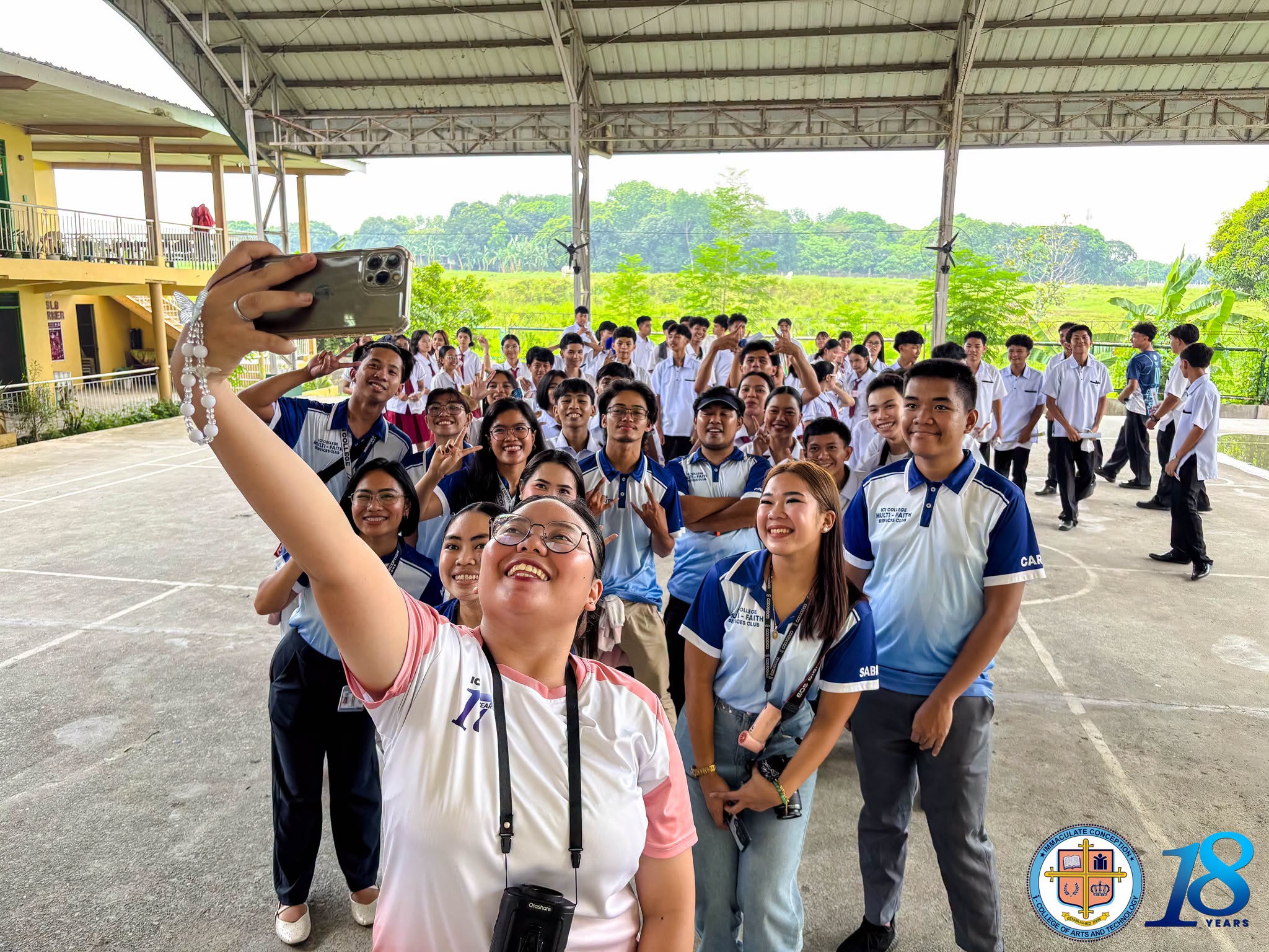 ICI College holds donation drive for Grade 12 students of Pulong Buhangin National High School