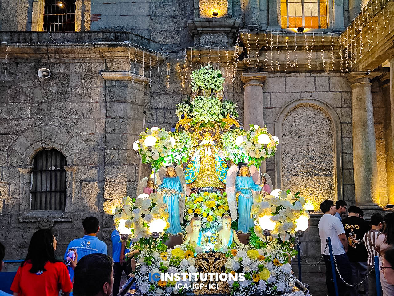 Faith in Motion: IC Institutions Join Procession for Sixth Day of Novena Mass