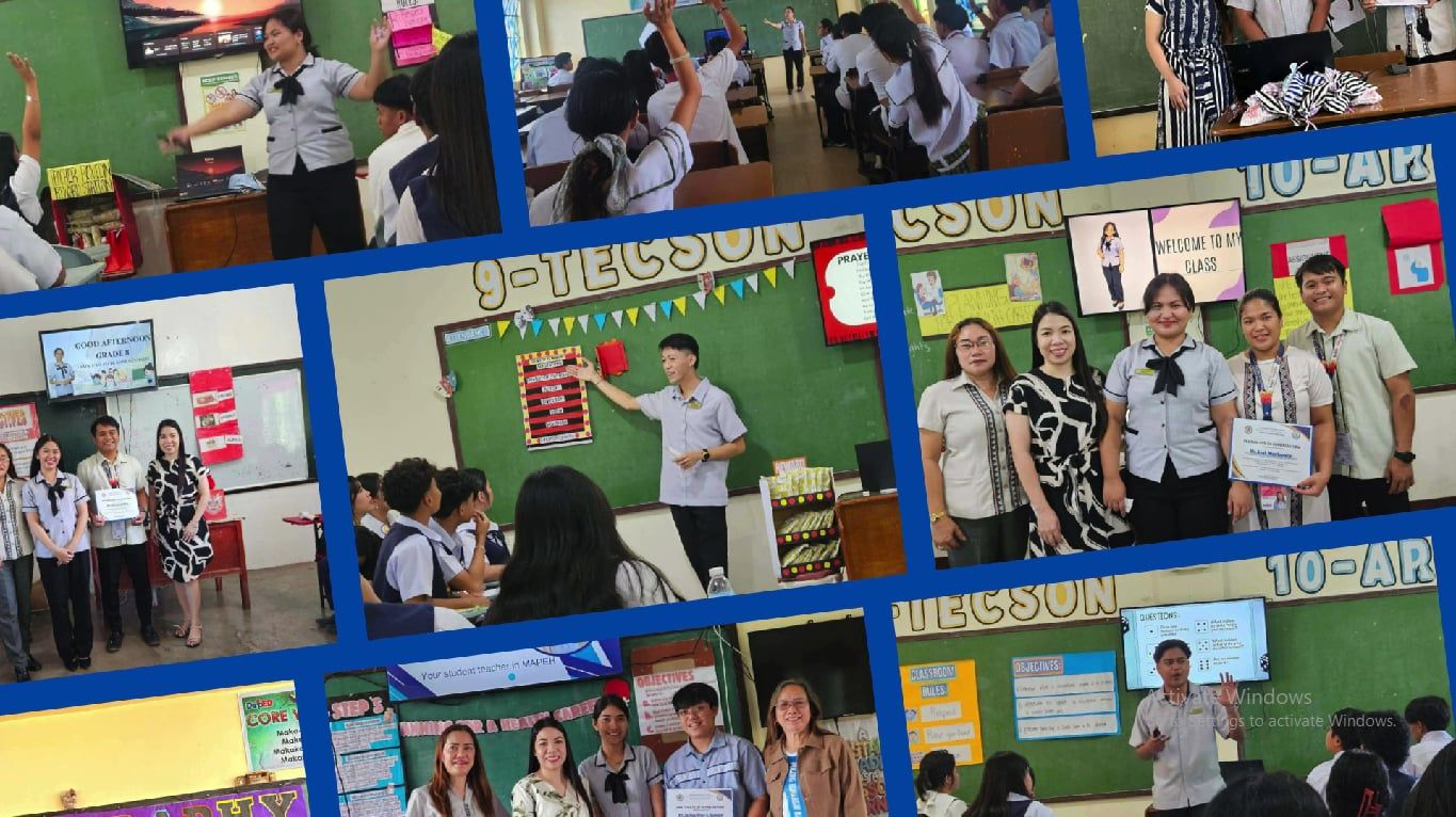 Future Educators Take the Stage: Student Teachers Shine in Final Demonstration