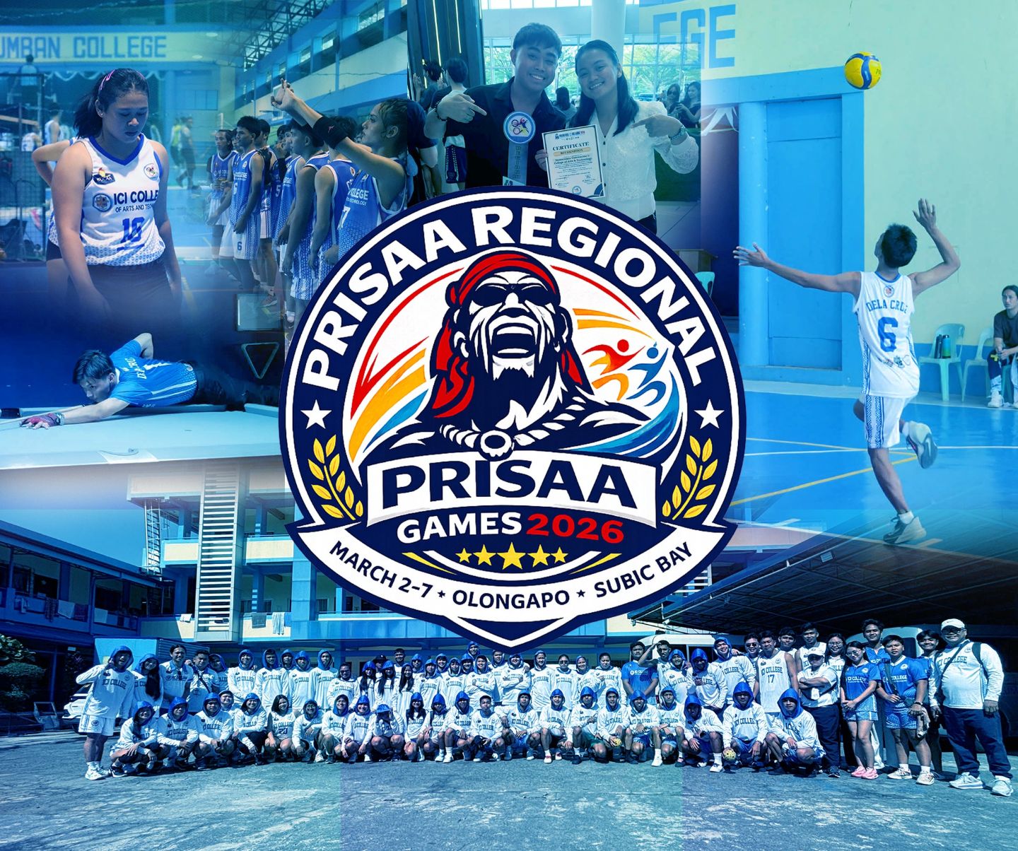 ICI College athletes deliver strong performance at PRISAA 2026