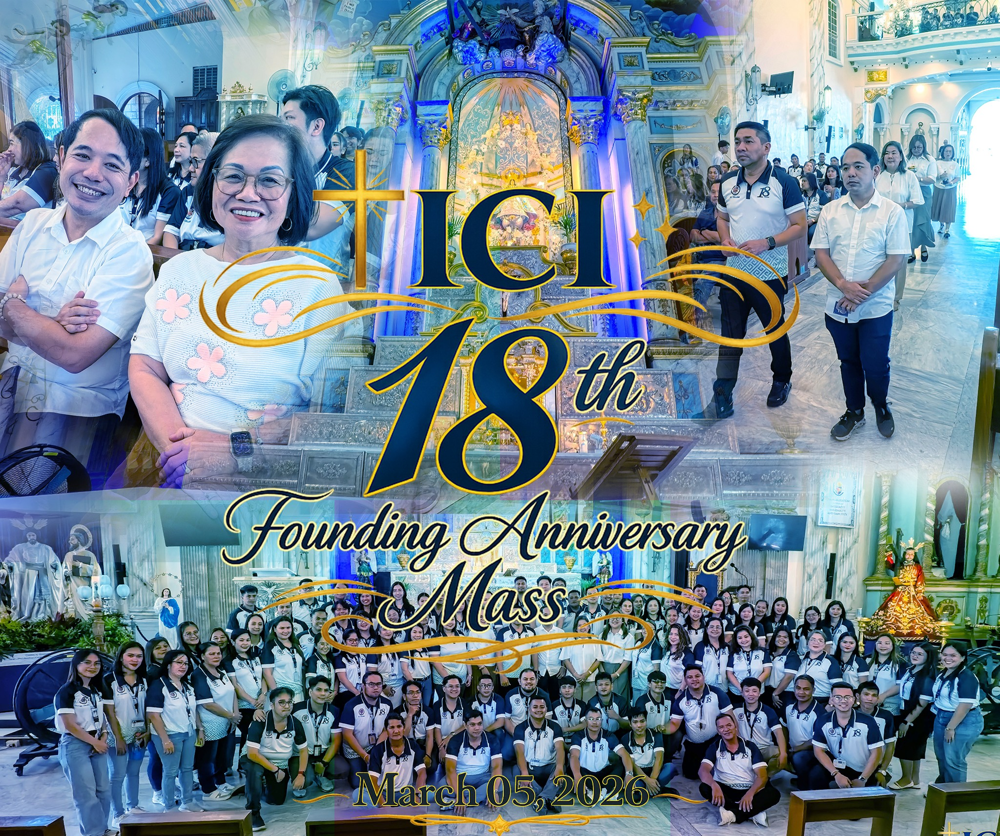 ICI holds thanksgiving mass as part of 18th founding anniversary