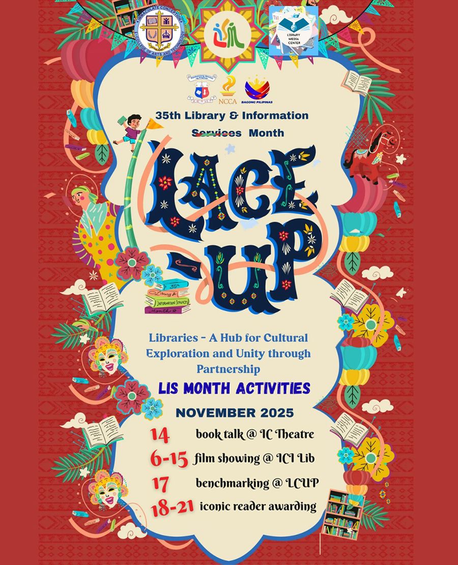 ICONS  Lace-Up for Library Month