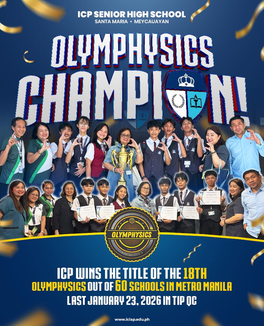 ICP Senior High Crowned Champions at TIP Olymphysics 2026: A Historic Triumph in Physics Excellence